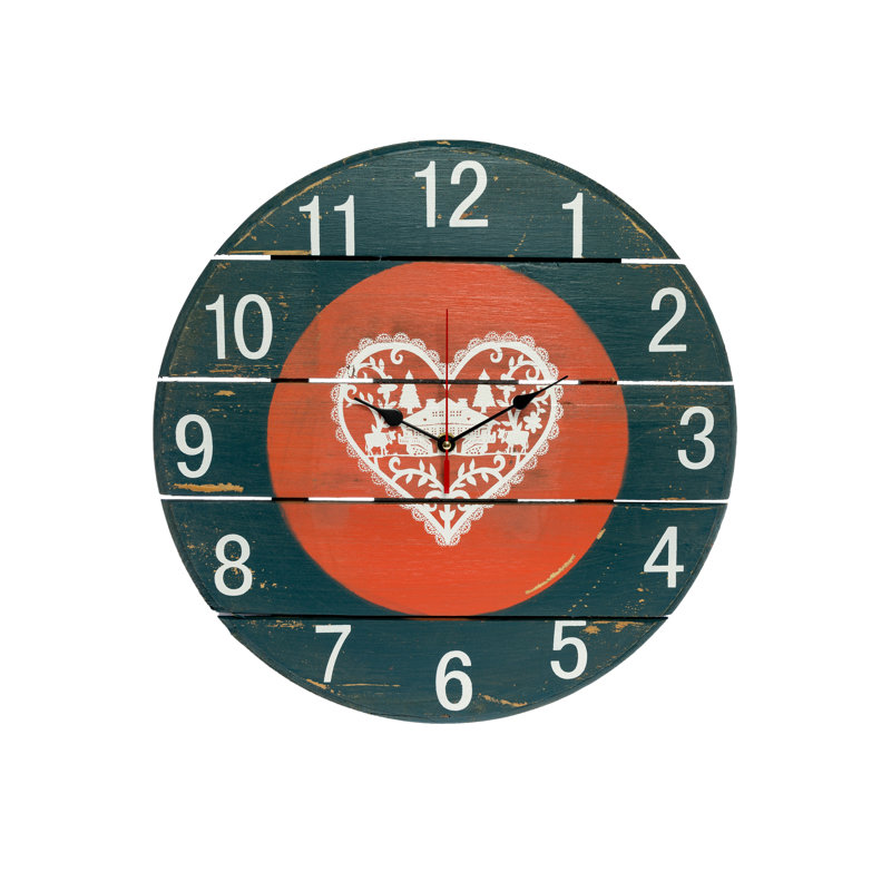 Marisol Wood Wall Clock