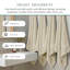 Ensemble de serviettes 8 pièces Willow - 100% coton peigné, 630 g / m² de qualité supérieure, ivoire, ultra doux et très absorbant (ensemble de 2 serviettes de bain, 2 essuie-mains, 4 serviettes)-2017717012-2017717017