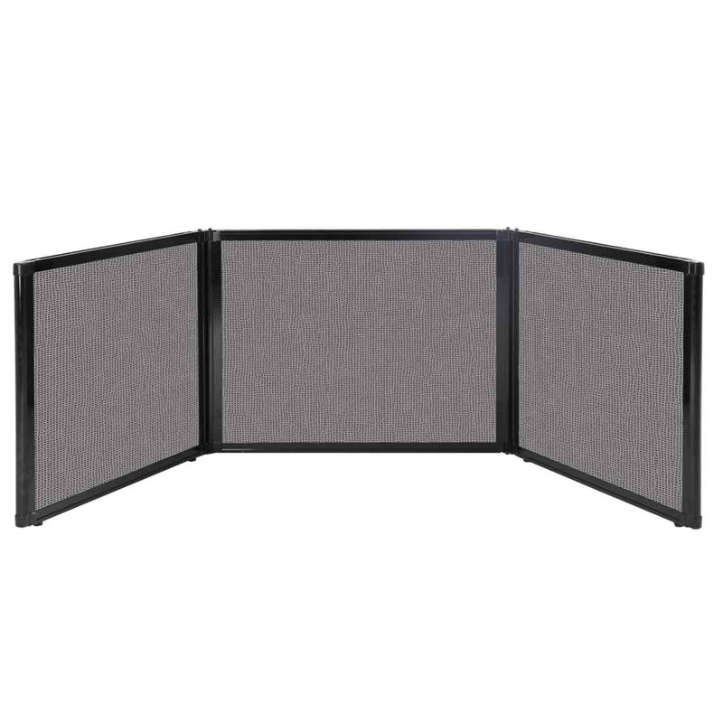 Présentoir sur plateau, 24 po x 99 po, Ardoise