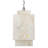 Carleah 1 - Light Silver Square / Rectangle Pendant