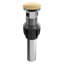 ZLINE Rubicon Push Button Drain in Brushed Nickel-473860698