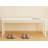 47.2“ Solid Rubber Wood Dining Bench Entryway Bench Rustic Table Seating-1385691828