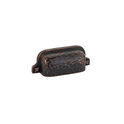 Emtek Hammered Bin Pull 3" Center-to-Center