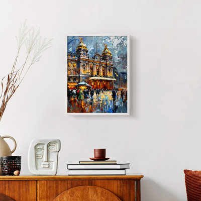 LANDSCAPES Series CCCLXIII  -Premium Framed Print -Ready to Hang - No Nails Required