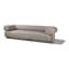 Augustine 81" Sofa In Pewter Boucle Fabric-673898718