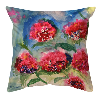Coussin intérieur / extérieur Red Geraniums