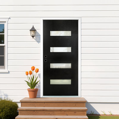 Mabel 36 In. X 80 In. Fiberglass Front Entry Door