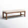 Anson Polyester Upholstered Bench
