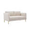 Causeuse moderne, coussins rembourrés moelleux-166763795
