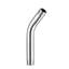 Bras de pomme de douche avec bride 6 pouces fixation murale en acier inoxydable finition chrome
