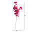 47 po Ensemble de 3 tiges de bougainvillées artificielles-1294238290