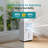 3,500 Sq. Ft Dehumidifier, 50 Pints Dehumidifier for Basement with Drain Hose, 4.5L/1.19 Gallon Water Tank Quiet with Airflow Swing, Ideal Whole House Dehumidifiers for Home, Bedroom & Bathroom