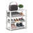 9 Pair Stackable Shoe Rack-645230937