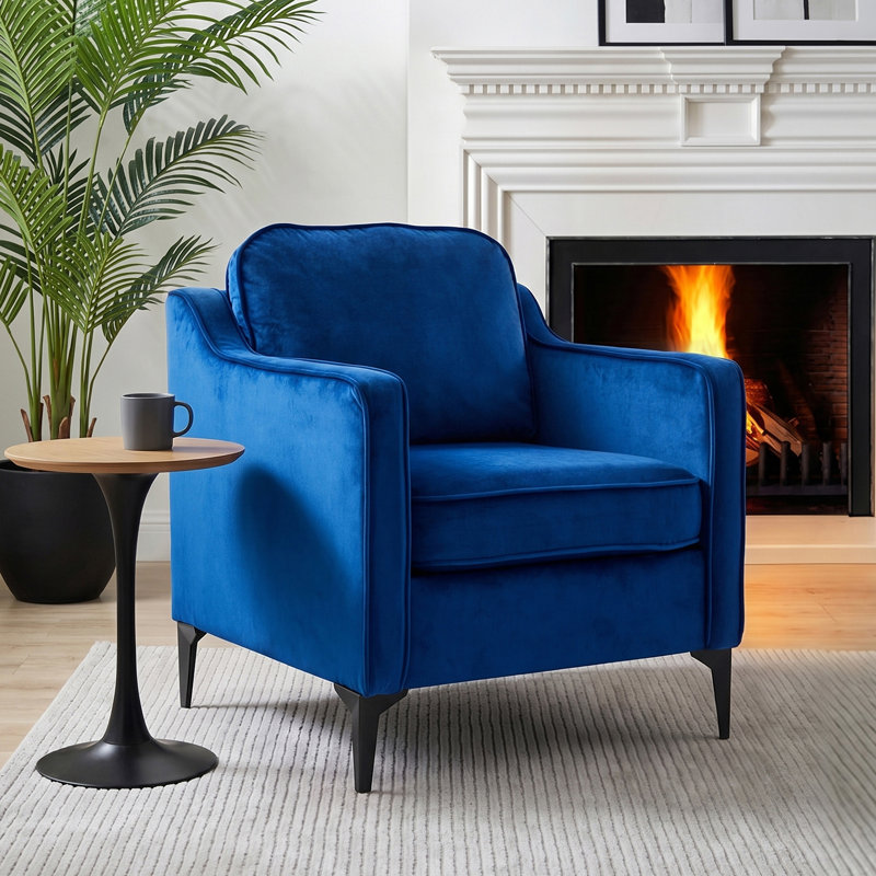 Single Armchair, Blue