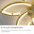 30.7" 7 - Blade Dimmable LED Ceiling Fan with Remote Control and APP-1616078727