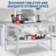 182.9cm W Stainless Steel Top Workbench