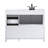 42 " W Freestanding Standard Free Standing 1 Single Vanity Bathroom Vanity With Engineered Marble Top-209028993