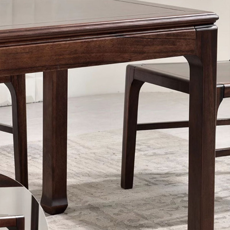 Ancienne et moderne fusion de table en bois massif, H 29,72 po x L 62,99 po x l 31,49 po 