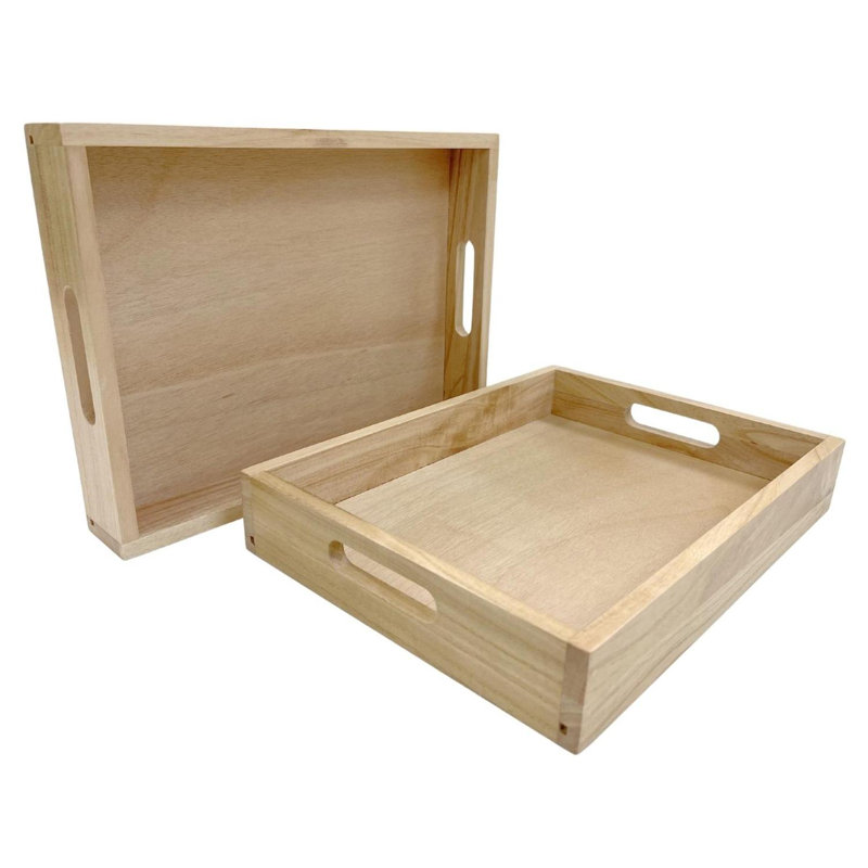 Plateau de service en bois Araylee