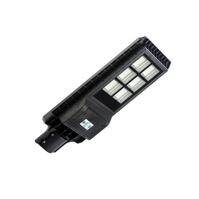 Éclairage de zone solaire à DEL avec télécommande - Équivalent 90 W - 1 200 lumens - Lumière du jour 5000K - Crépuscule à l'aube - Finition bronze - Stationnement extérieur et éclairage de zone