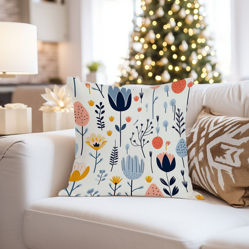 Botanical Scandinavian Flower Pattern VIII