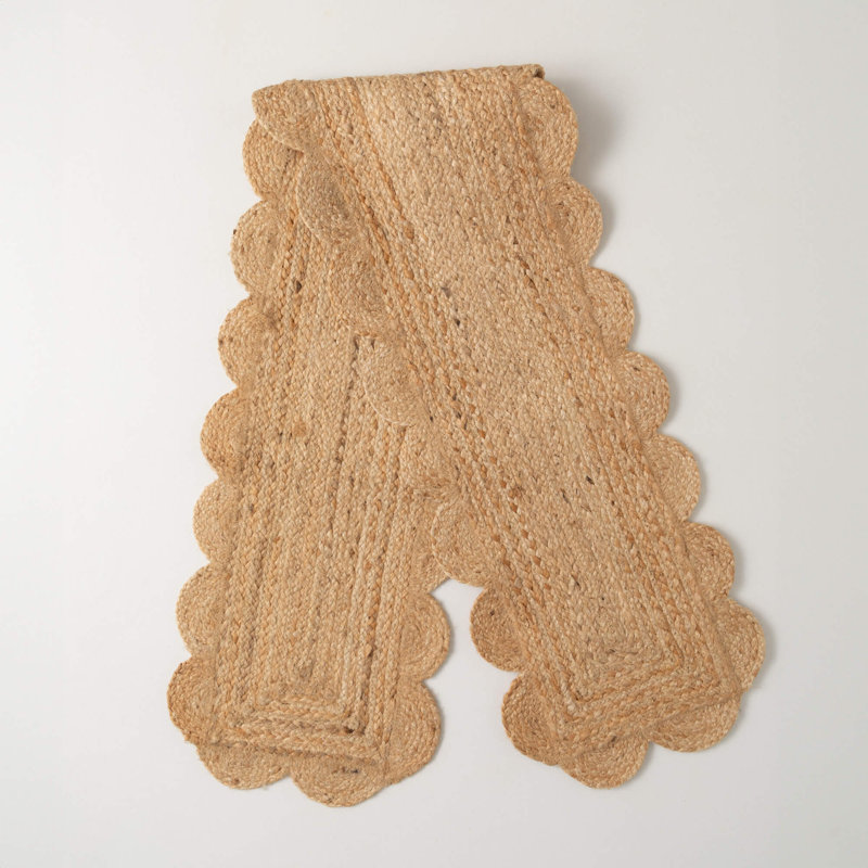 Woven Table Runner; Brown