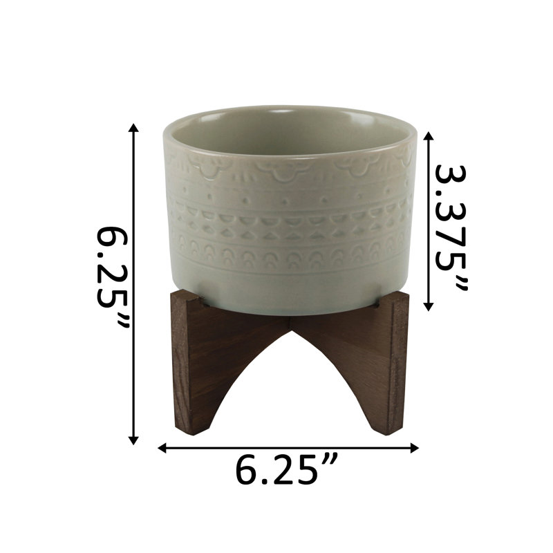 Isom Ceramic Pot Planter