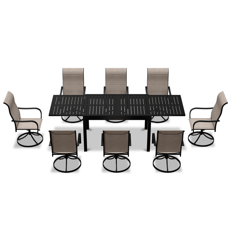 Falbo Rectangular 8 - Person Outdoor Dining Set