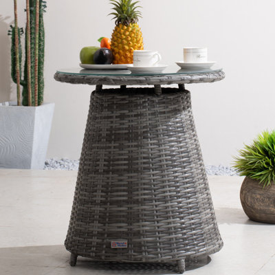 Table de bout en osier Joseph