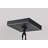 Neslisah - 1 Light Hanging Lantern - Matte Black with Clear Seeded Glass
