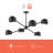 Willow 6 - Light Sputnik Chandelier