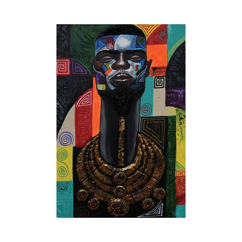 «King Vibes», reproduction d'art sur toile tendue