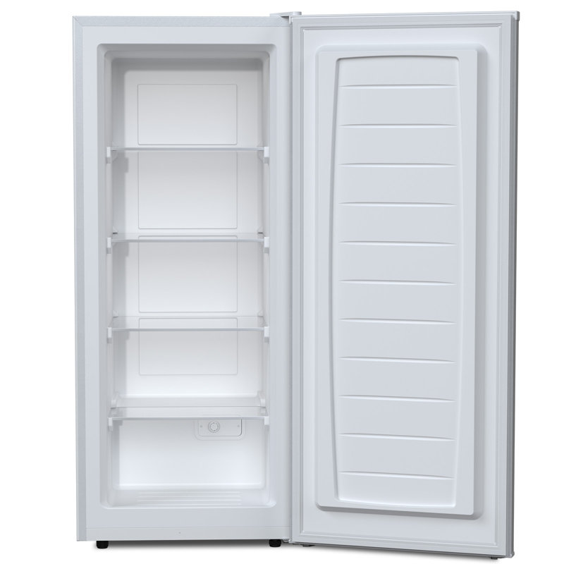 Congélateur vertical 5,9 pieds cubes, 4 tablettes en verre, 7 réglages de température