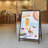 Double-Sided Slide-in Signboard Holder