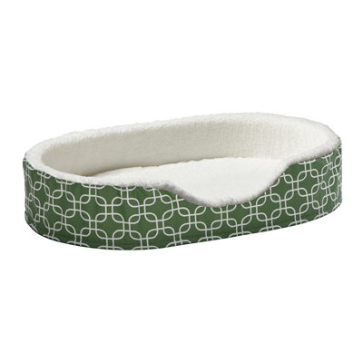 Quiet Time Orthopedic Egg-Crate Nesting Pet Bed w/ Polytetrafluoroethylene Fabric Protector