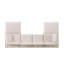 124" Janien Upholstered Chenille Sectional