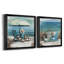 Perfect Spot - Ensemble de 2 peintures sur toiles encadrées-727157548-727157551