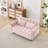 55" Two Seater Pull Out Sofa Bed, Adjustable Backrest With USB Ports, Two Side Pockets-1450168861