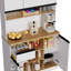Kitchen Cabinet With 5 Doors And 1 Drawer-123390803