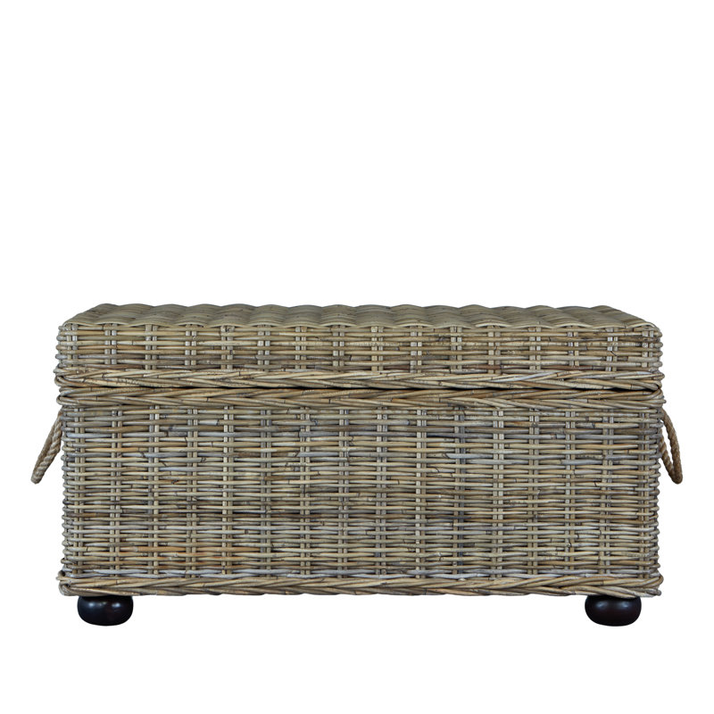 Kubu Rattan Wicker Storage Trunk