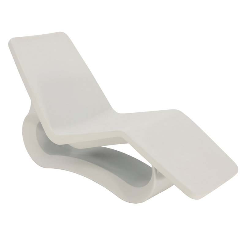 Tramontina Octo Polyethylene Sun Lounger, White