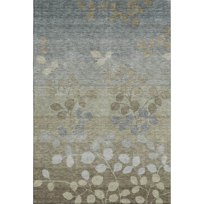 Premium Machine Washable Jakiyra AMF1900 Floral Rug