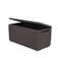 Boîte de rangement pour l'extérieur en résine durable 80 gallons Keter Springwood