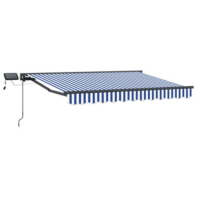 VidaXL Polyester Cover Retractable Patio Awning
