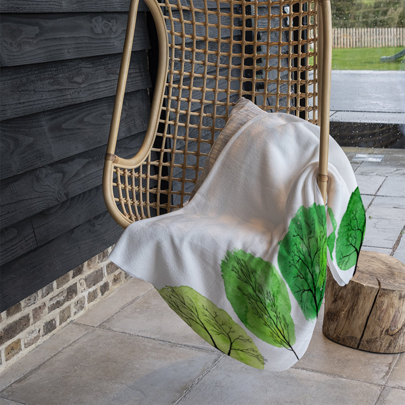 Domica Plain Weave / Muslin Throw Blanket