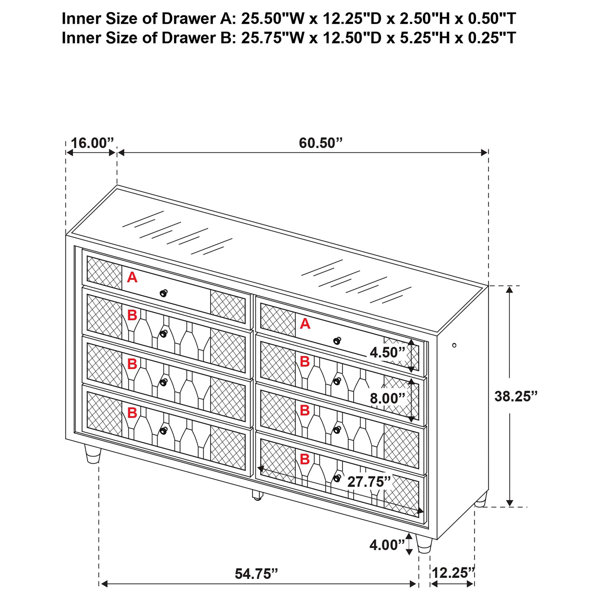 Dimensions du produit