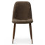 Chaise d'appoint rembourrée avec pieds en métal Jozwiak-457954146