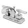 Milano Centerset Bathroom Faucet with Drain Assembly