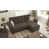 Microfibre brun / brun foncé est en rupture de stock