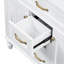 Meuble-lavabo 36 po avec lavabo, meuble autoportant noir avec cuve en céramique, cadre en bois aggloméré et en bois massif, tiroir supérieur rabattable, portes à fermeture en douceur, 2 tiroirs de rangement-1217368404